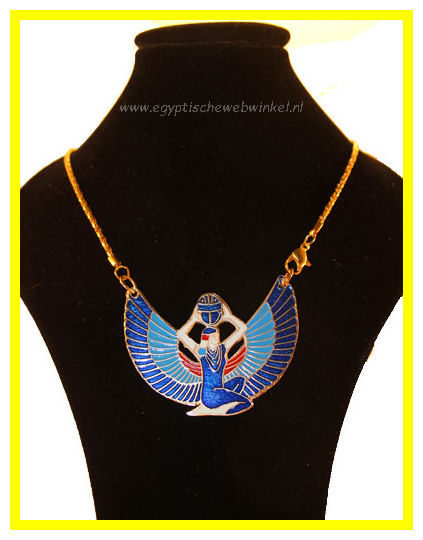 Winged Isis necklace 3