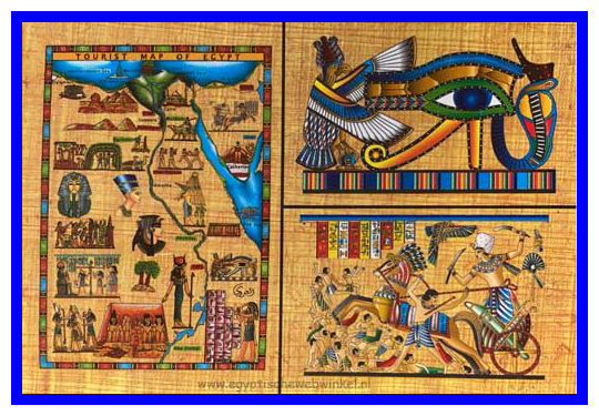 Horus en Ramses postkaart