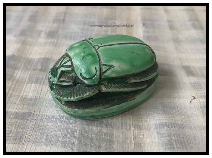 Green scarabs A