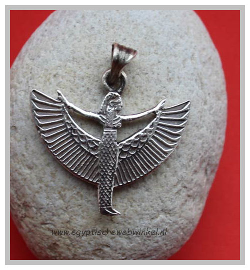 Isis silver pendant